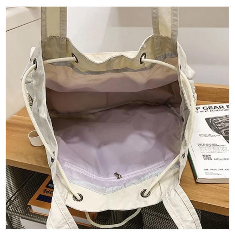 2way リュック ショルダーバッグ レディース メンズ トートバッグ 巾着 ショルダー 肩掛け バッグ ナイロン 巾着バッグ A4 大容量 肩掛けバ |  | 16