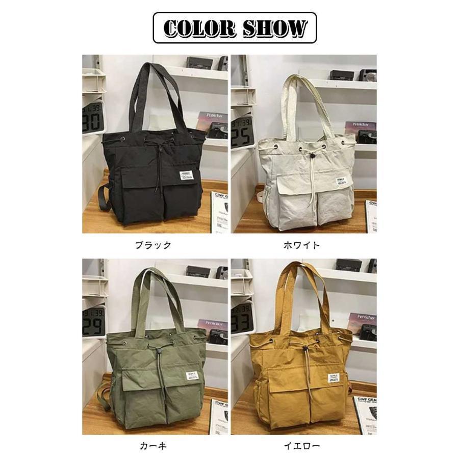 2way リュック ショルダーバッグ レディース メンズ トートバッグ 巾着 ショルダー 肩掛け バッグ ナイロン 巾着バッグ A4 大容量 肩掛けバ |  | 06