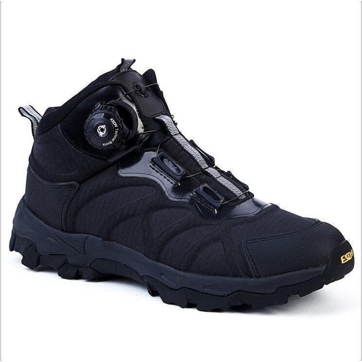 登山靴 メンズ サバゲー トレッキングシューズ ダイヤル式 メンズ 撥水 登山靴 衝撃吸収 ミリタリーブーツ ミドルカット 耐磨耗 防滑 軽量 | ブランド登録なし | 10