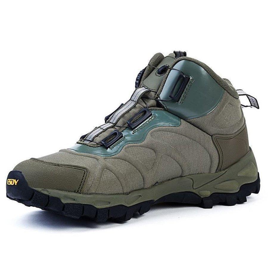 登山靴 メンズ サバゲー トレッキングシューズ ダイヤル式 メンズ 撥水 登山靴 衝撃吸収 ミリタリーブーツ ミドルカット 耐磨耗 防滑 軽量 | ブランド登録なし | 08