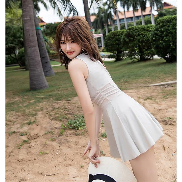 水着レディース ワンピース 体型カバー 20代 30代 40代 ママ水着 ビーチ 大人 可愛い リゾート 大きいサイズ 露出控えめ 黒 オールインワン | ブランド登録なし | 16