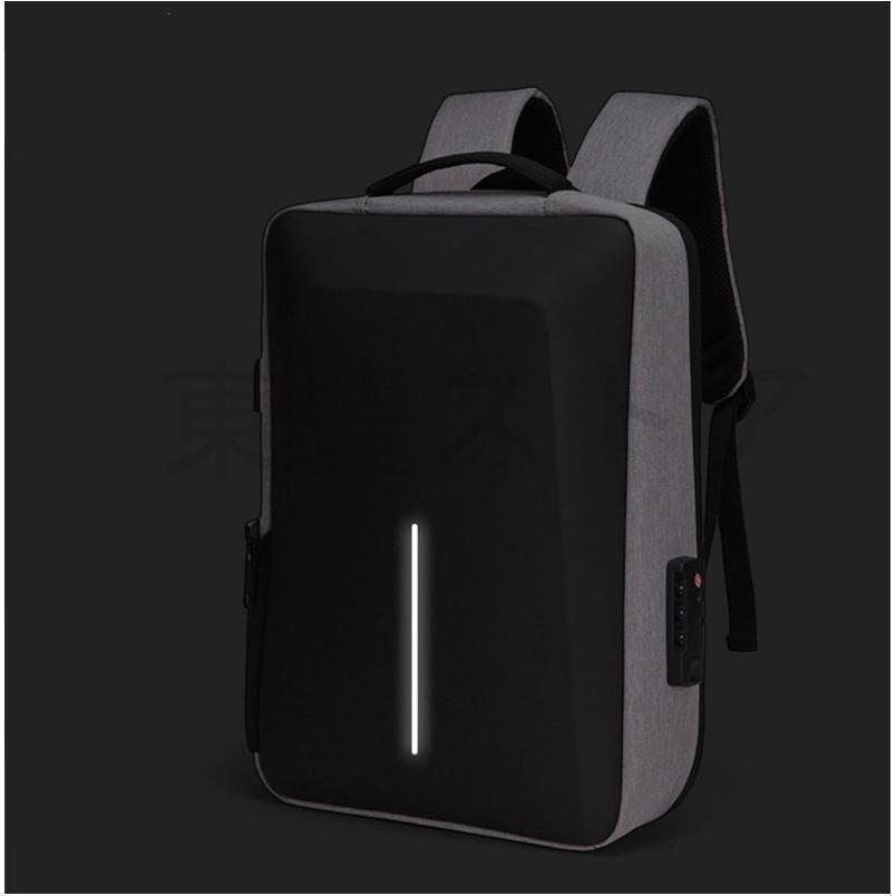 ビジネスリュック パソコン PC収納 出張 自転車 通勤 通学 ハードシェル 盗難防止 耐衝撃 多機能 旅行 スポーツ 男女兼用 大容量 | ブランド登録なし | 07
