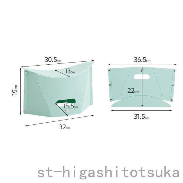 折りたたみ 椅子 チェア キャンプ椅子 折り畳み式 キャンプスツール 軽量 コンパクト 持ち運び便利 簡易チェア スツール | ブランド登録なし | 09