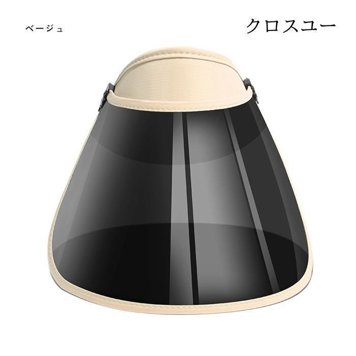 サンバイザー レディース UVカット フェイスガード レインバイザー 飛沫防止 日よけ 日焼け 帽子 紫外線 自転車 ゴルフ 男女兼用 | ブランド登録なし | 05