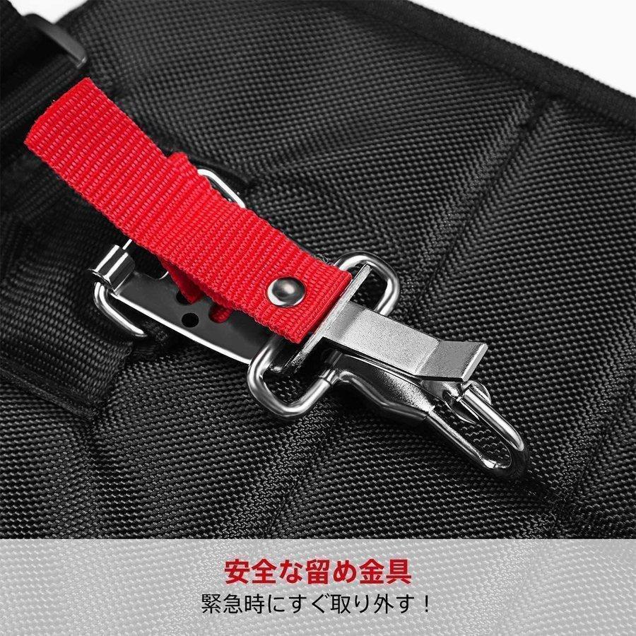 刈払機 ベルト 背負 ダブル 草刈り機 肩掛け バンド ショルダー 作業ベルト 腰ベルト 付き 両肩 タイプ 草刈がラク 耐久性と安全性 調節可能 | ブランド登録なし | 09
