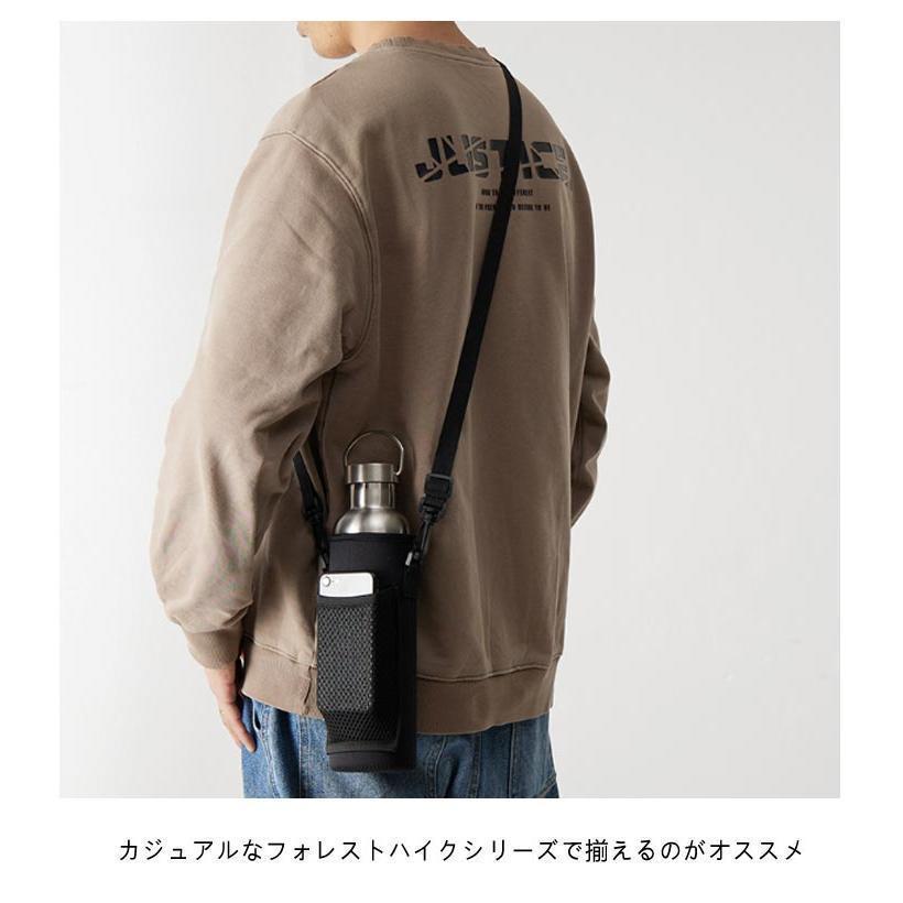 水筒ケース おしゃれ ボトルホルダー ショルダー ボトルホルダー 大きめ 登山 水筒カバー 1L 斜め掛け 1リットル 1l ポケット付き スポーツ | ブランド登録なし | 08
