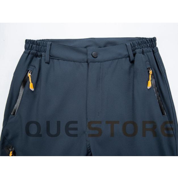 バイクパンツ メンズ 登山ズボン 防寒ズボン フリース パンツ 裏起毛 防水 撥水 トレッキングパンツ ロングパンツ クライミング アウトドア 防風 | ブランド登録なし | 10