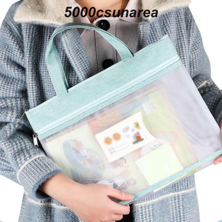 クリアファイル メッシュケース トラベルポーチ 書類 資料 カード オフィス用品 書類整理 学生 ファイルケース 学校 ジップケース 事務用品 ファイ | ブランド登録なし | 02