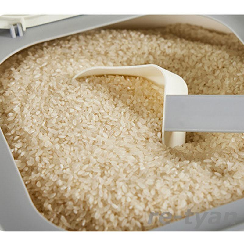 米びつ 5kg 10kg お米 収納 無洗米対応 米びつケース 台所 キッチン 収納 密閉 米櫃 ライスストッカー 省スペース オシャレ 洗える | ブランド登録なし | 10