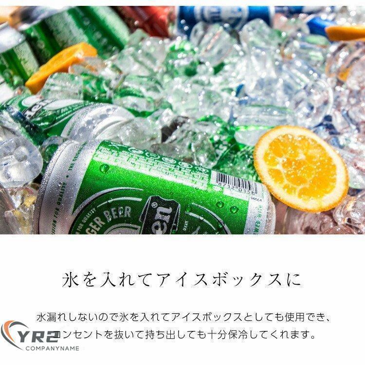 車載用 保冷温庫 ポータブル冷温庫 6L クーラーボックス シガーソケット 保冷 保温 アウトドア お弁当 保温庫 ミニ冷蔵庫 ドリンクホルダー付き | ブランド登録なし | 04