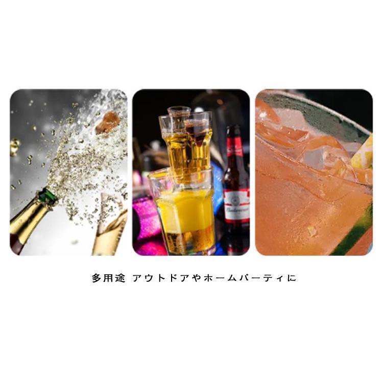 ワインクーラー ステンレス製 二重構造 保冷 宅飲み おしゃれ ワインクーラー アイスペール クリスマス シャンパン ボトルクーラー 氷 シャンパンク | ブランド登録なし | 10