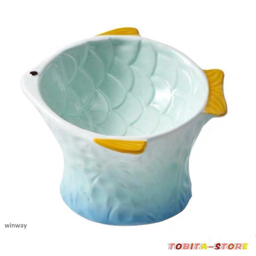 ペット食器 斜め 陶器 猫食器 犬猫用 セラミック 犬フードボール 犬食器 陶磁器 猫用 フードボウル ペット用品 猫 磁器 餌入れ 水入れ | ブランド登録なし | 07