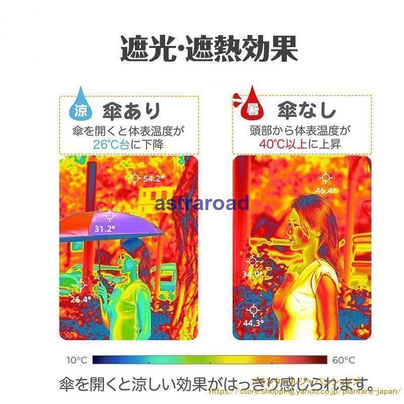 日傘 遮光率100% 折りたたみ傘 12本骨 晴雨兼用 完全遮光 自動開閉 UVカット 大きい レディース メンズ 傘 コンパクト かさ 大きめ | ブランド登録なし | 12