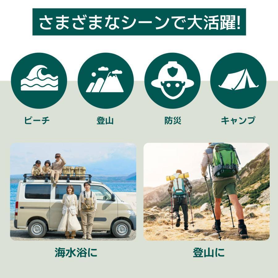 ポータブルシャワー 簡易シャワー 容量20L - ソーラー 温水 携帯式 水タンク キャンプ - サーフィン 海水浴 アウトドア 洗車 災害 | ブランド登録なし | 07