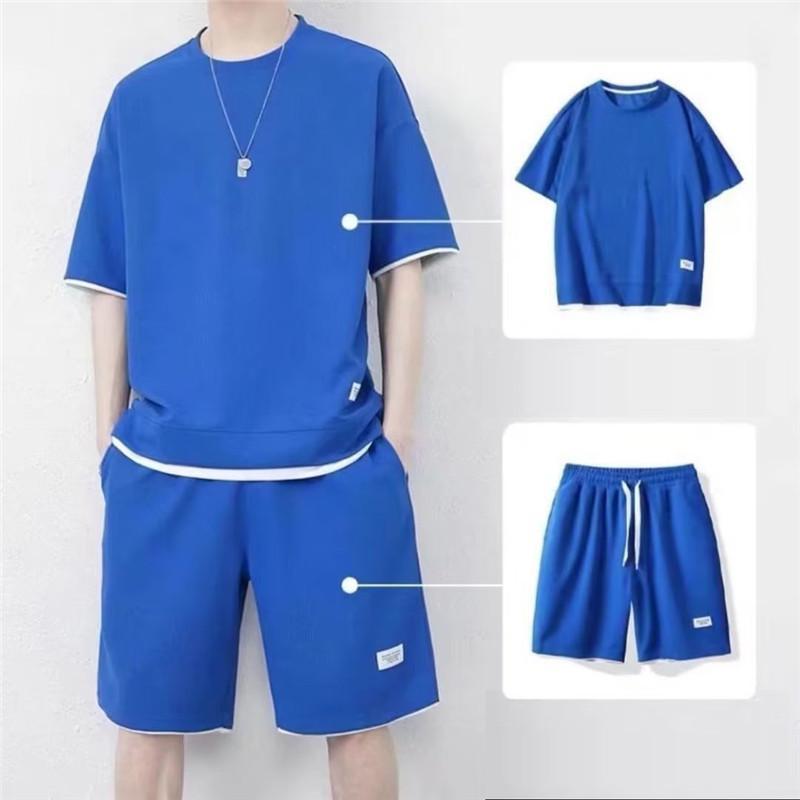セットアップ 上下セット メンズ 夏 Tシャツ ショートパンツ ハーフパンツ カジュアル ひんやり 父の日 部屋着 ゆったり 快適 涼しい | ブランド登録なし | 15