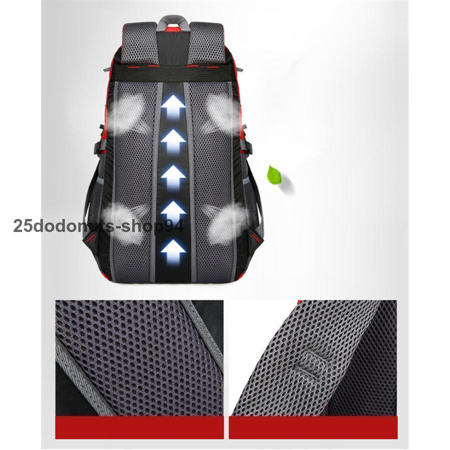 リュック メンズ レディース リュックサック 登山 防水 バックパック 通勤通学 旅行 キャンプ 防災 アウトドア 大容量 男女兼用 防災 遠足 軽量 | ブランド登録なし | 08