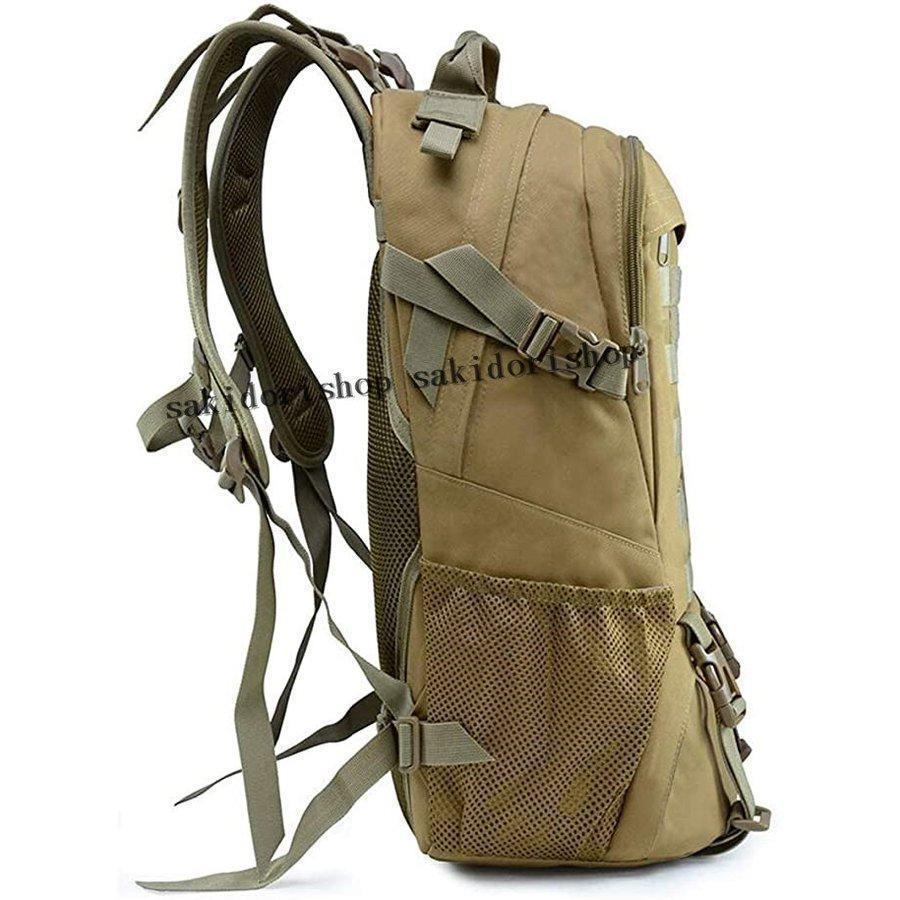バックパック アウトドア トラベリングバックパック 30L 大容量ミリタリーバックパック 多機能登山バッグ 防水 軽量 タクティカルアサルトバッグ | ブランド登録なし | 16