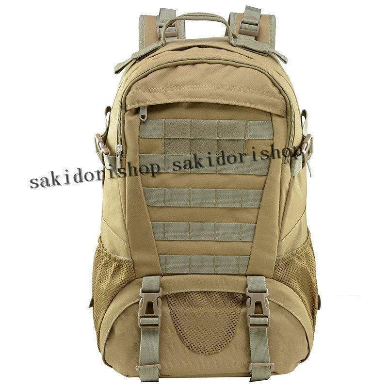バックパック アウトドア トラベリングバックパック 30L 大容量ミリタリーバックパック 多機能登山バッグ 防水 軽量 タクティカルアサルトバッグ | ブランド登録なし | 02