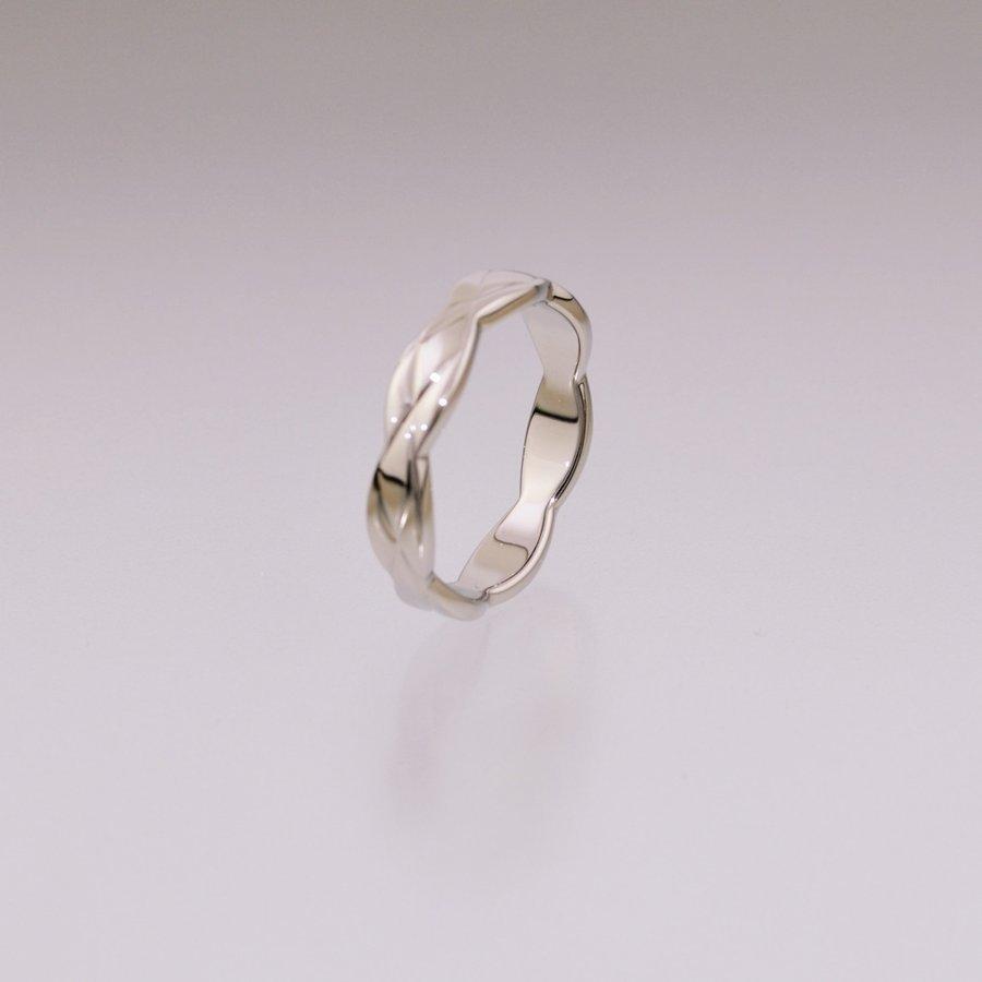 指輪 リング サージカルステンレス レディース アクセサリー 金属アレルギー対応 デザインカット 9号 11号 13号 シンプル おしゃれ プレゼント | ブランド登録なし | 04