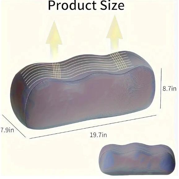 足枕 膝枕 あしまくら フットピロー 血行促進 低反発 ダブル 滑り止め むくみ 腰痛 ふくらはぎ 脚枕 快眠 安眠 ギフト プレゼント リラックス 敬老の日 | ブランド登録なし | 02