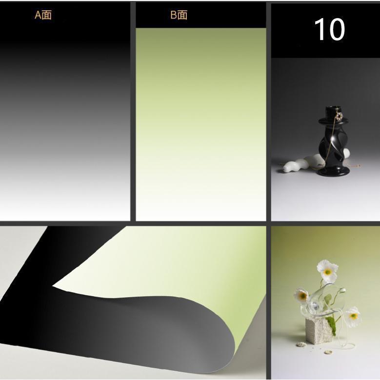 撮影用 両面背景シート 撮影シート グラデーション 57cm×87cm 商品撮影 写真 プレート 背景紙 写真撮影用 つや消し 撮影 映える 背景 | ブランド登録なし | 11