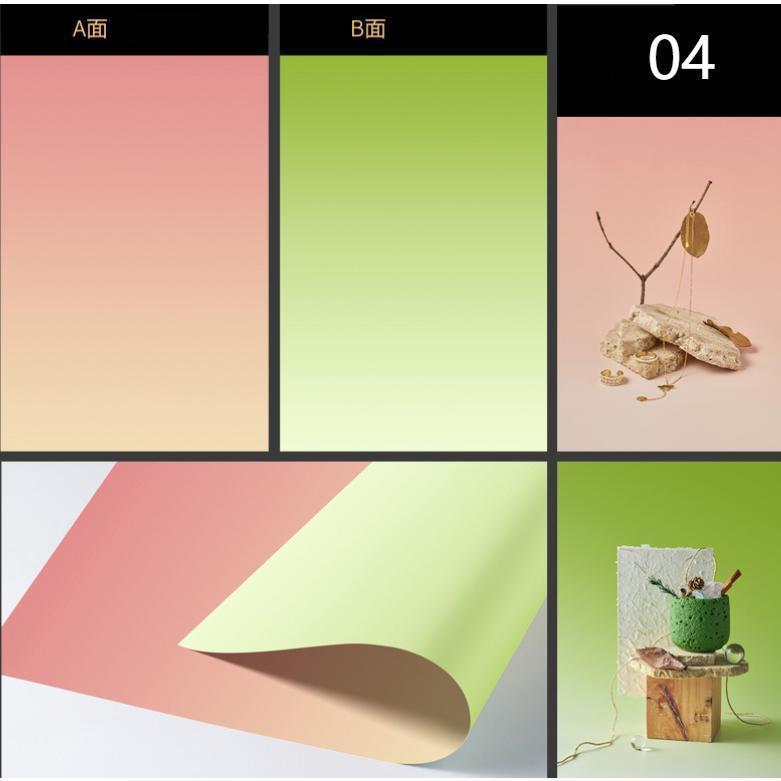 撮影用 両面背景シート 撮影シート グラデーション 57cm×87cm 商品撮影 写真 プレート 背景紙 写真撮影用 つや消し 撮影 映える 背景 | ブランド登録なし | 05