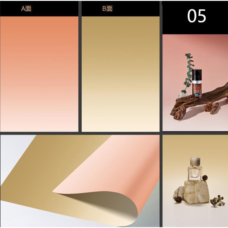 撮影用 両面背景シート 撮影シート グラデーション 57cm×87cm 商品撮影 写真 プレート 背景紙 写真撮影用 つや消し 撮影 映える 背景 | ブランド登録なし | 06