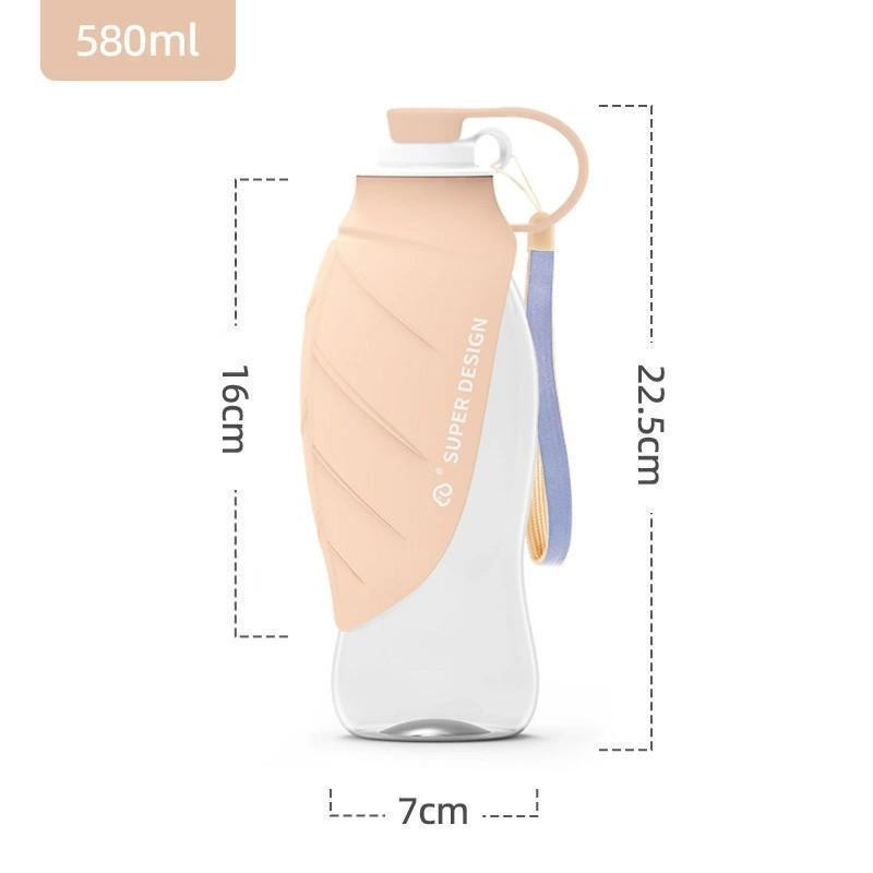 マナーボトル 給水器 ウォーターボトル　お外で便利なマナー水洗 犬 お散歩 お水携帯 580mL 2way マナーシャワー 散歩 熱中症 猫 小動物 | ブランド登録なし | 02