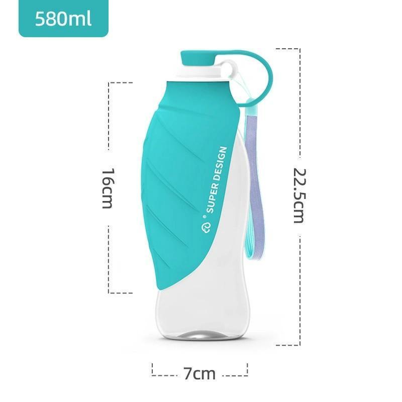 マナーボトル 給水器 ウォーターボトル　お外で便利なマナー水洗 犬 お散歩 お水携帯 580mL 2way マナーシャワー 散歩 熱中症 猫 小動物 | ブランド登録なし | 04