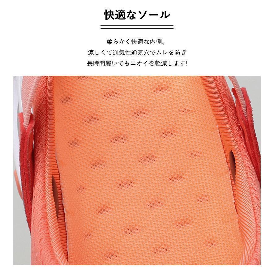 特価サンダル レディース メンズ 靴 スポーツサンダル スニーカーサンダル 厚底ヒール 黒 ブラック 軽い 軽量 通気性 仕事 オフィス 2way | ブランド登録なし | 11