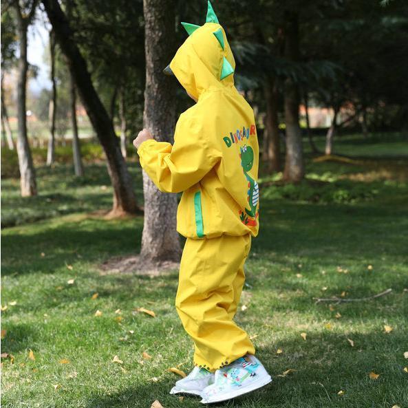 キッズ 子供用 レインスーツ 上下 レインウェア セパレート 防水 カッパ 雨合羽 合羽 雨具 95-140cm かわいい 学校行事 幼稚園 小学生 | ブランド登録なし | 13