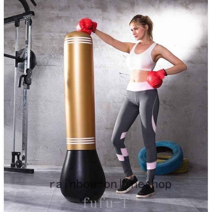 フィットネスパンチングバッグ1.5mエアースタンディングバッグサンドバッグカバー筋トレトレーニング格闘技ジムエクササイズ男女兼用大人子供 | ブランド登録なし | 05