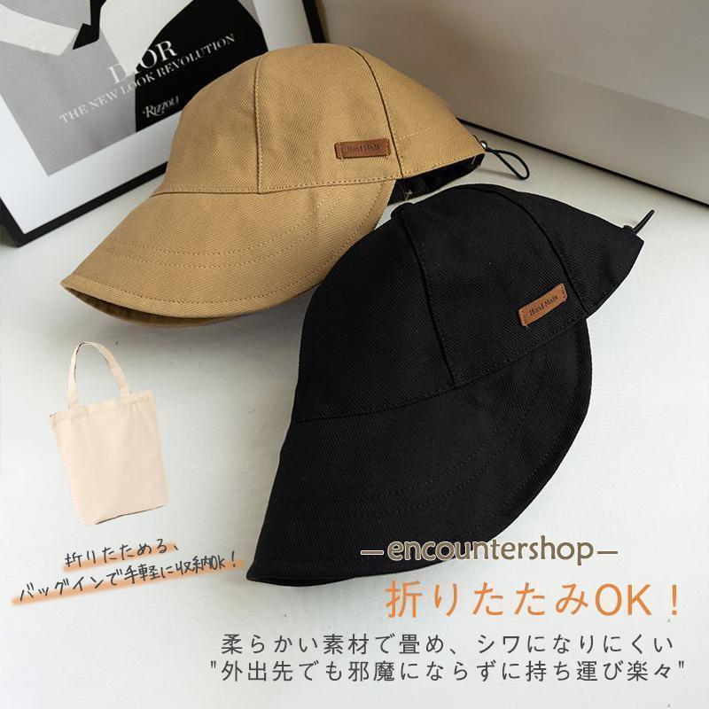 UVカット 帽子 レディース キャンプ 紫外線カット つば広 自転車 サイズ調整可完全遮光 運動会 BBQ 日よけ | ブランド登録なし | 12