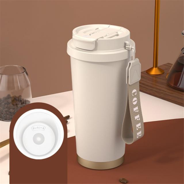 タンブラー セラミックタンブラー 水筒 セラミックコーティング ストロー付き ボトル 蓋付き こぼれない 持ち運び 真空断熱 大容量 保温 保冷 軽量 | ブランド登録なし | 01