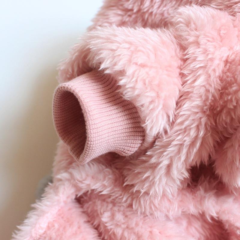 犬服 冬 ボア つなぎ ドッグウェア カバーオール フリース 着せやすい 愛犬 ペット 犬の服 猫服 裏ボア あったか 防寒着 もこもこ 可愛い | ブランド登録なし | 11