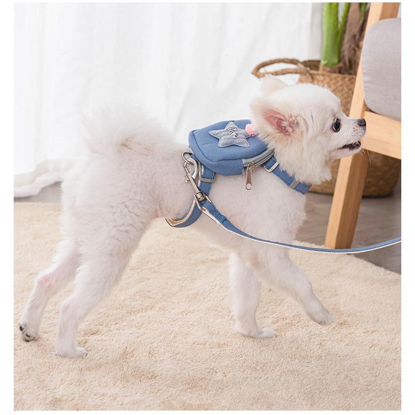 犬 猫 ハーネス 犬ハーネス 犬用ハーネス 犬のハーネス おしゃれ かわいい リード 子犬 小型犬 中型犬 脱げない 犬ハーネスリードセット リボン | ブランド登録なし | 14