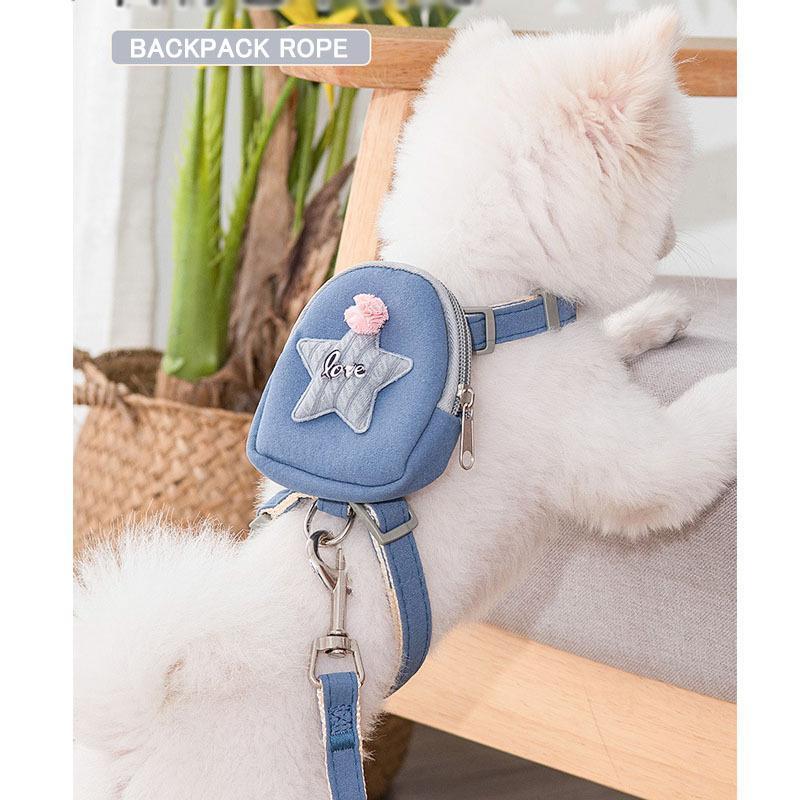 犬 猫 ハーネス 犬ハーネス 犬用ハーネス 犬のハーネス おしゃれ かわいい リード 子犬 小型犬 中型犬 脱げない 犬ハーネスリードセット リボン | ブランド登録なし | 01