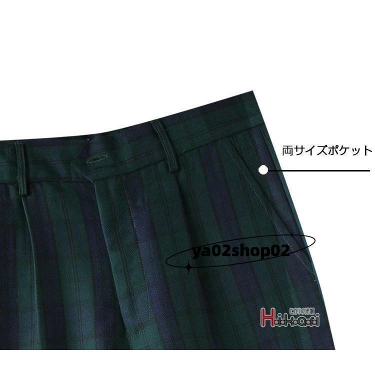 点セット 制服 スクールパンツ ロングパンツ 男子 高校生 ズボン チェック ネクタイ キッズ 男の子 小学生 入学 発表会 | ブランド登録なし | 17