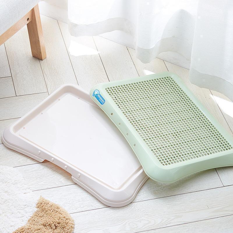 トイレトレー トイレ容器 犬用トイレ ペット用品 メッシュ 四角形 トイレトレーニング しつけ用 イヌ わんちゃん 愛犬 単色 シンプル | ブランド登録なし | 05