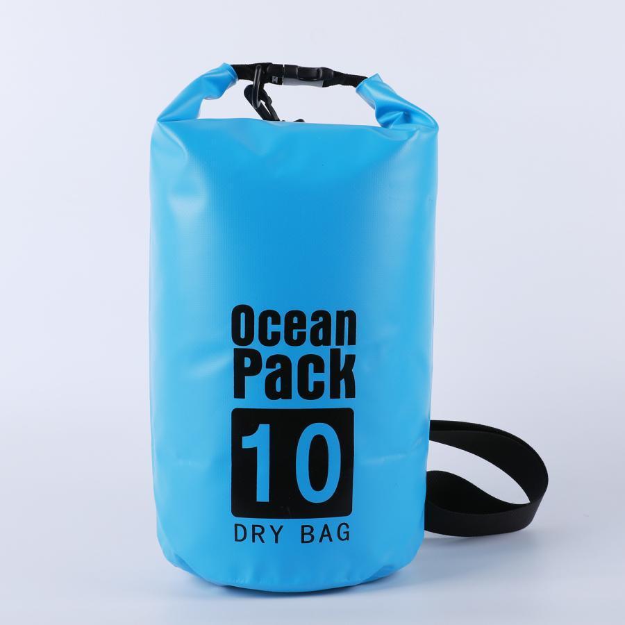 20L ドライバッグ ショルダーバッグ 防水バッグ トートバッグ 2WAY ロールバック 大容量 ウォータープルーフバッグ アウトドア プール | ブランド登録なし | 11