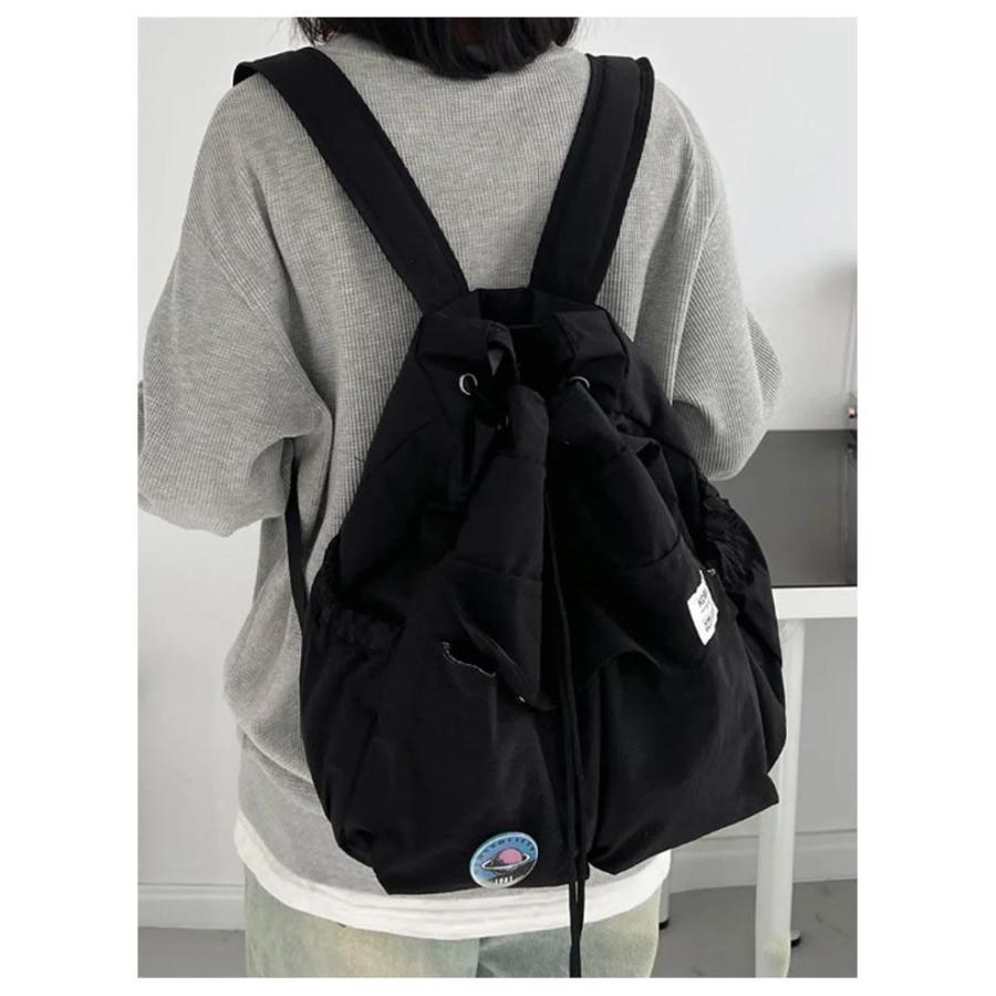 2way リュック ショルダー 2wayバッグ レディース ショルダーバッグ ナイロン 巾着バッグ トート 肩掛け 肩掛けバッグ 通学バッグ ポケット | ブランド登録なし | 14