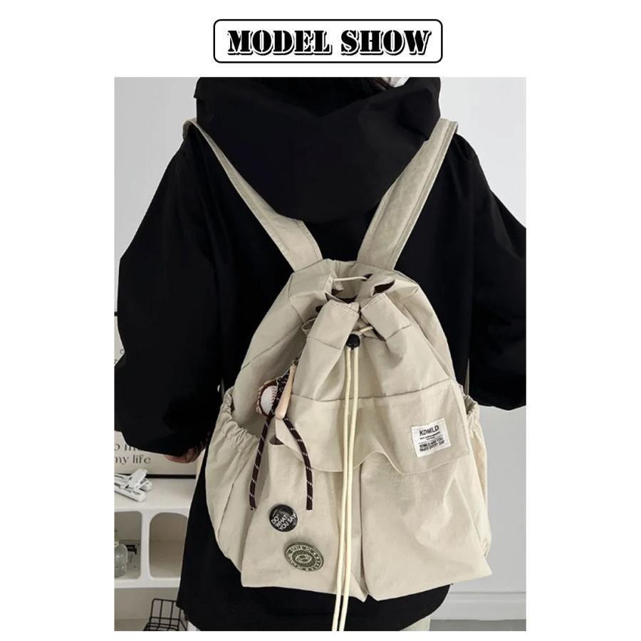 2way リュック ショルダー 2wayバッグ レディース ショルダーバッグ ナイロン 巾着バッグ トート 肩掛け 肩掛けバッグ 通学バッグ ポケット | ブランド登録なし | 08