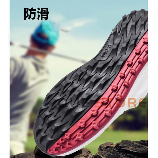 ゴルフシューズ メンズ　スニーカー スポーツ　スパイク靴 ワイド 強いグリップ 　ソフトスパイク軽量　アウトドア通気　防水 防滑 耐磨 四節可能 | ブランド登録なし | 02