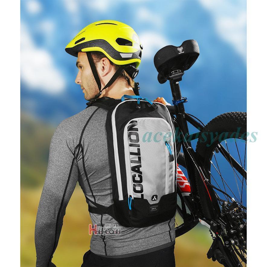 リュックサック サイクリングリュック バックパック 10L スポーツバック ランニングリュック 自転車 男女兼用 防水 登山 軽量 | ブランド登録なし | 10