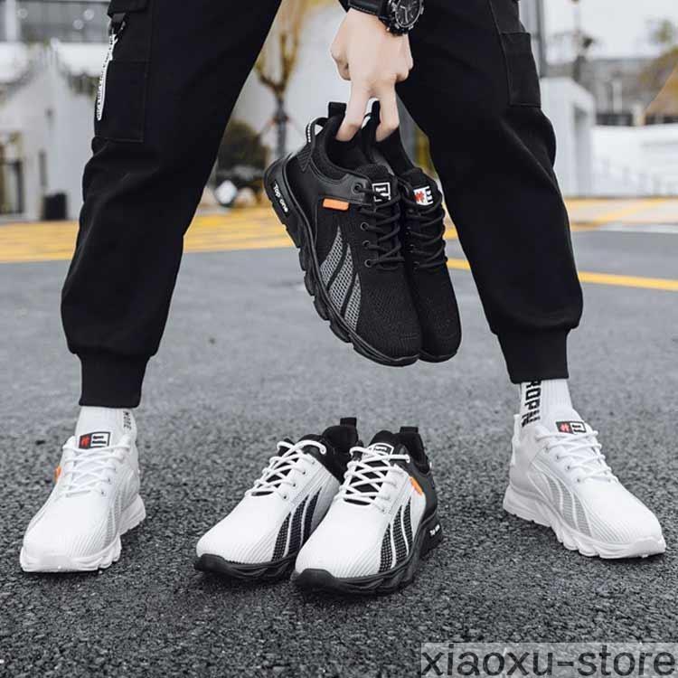 通気性 メンズ スパイクレス おしゃれ メッシュ 運動靴 ゴルフシューズ スニーカー シューズ 軽量 歩きやすい 疲れにくい カジュアル ランニングシ | ブランド登録なし | 04