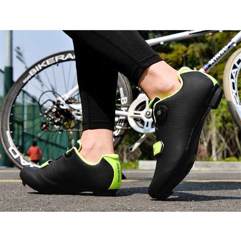 ビンディングシューズメンズサイクルシューズ自転車シューズSPD/SPD-SL両対応ロッククリート通気性マウンテンバイクシューズロードバイクシュ?ズ | ブランド登録なし | 07