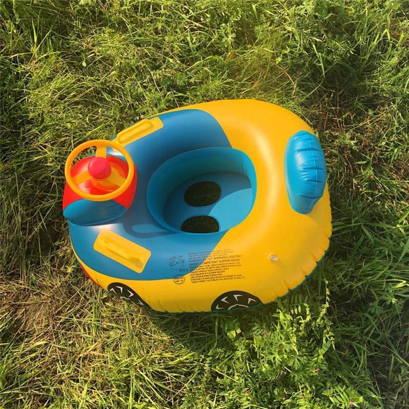 浮き輪 赤ちゃん 足入れ浮き輪 車 3才 汽車 子供 浮き輪 デザイン 水泳 プールリング フロート 浮き輪 足入れ 赤ちゃん 幼児 ベビー用 | ブランド登録なし | 01