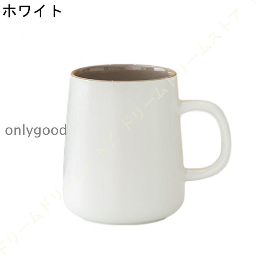 マグカップ 大きめ 蓋付き 陶器 シンプル マグ コーヒーカップ ティーカップ おしゃれ 北欧 フタ付 大容量 陶器 新生活 誕生日 450ml |  | 11