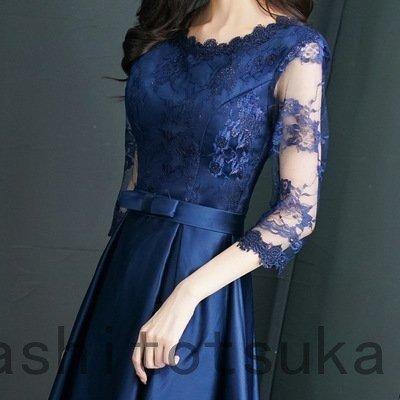 パーティードレス 結婚式 服装 ドレス ワンピース 20代 10代 40代 30代 nakフォーマルドレス 50代 女性 冬 赤 お呼ばれ 母親 親族 | ブランド登録なし | 05