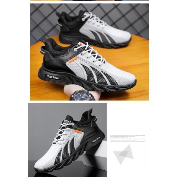 ゴルフシューズ メンズ 軽量 歩きやすい ゴルフ用 スニーカー カジュアル ランニングシューズ ウォーキングシューズ 大きいサイズ 防滑 運動靴 | ブランド登録なし | 04